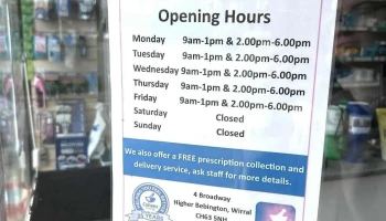 Cohens Chemist, Higher Bebington, Wirral - Higher Bebington