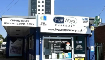 Five Ways Pharmacy - Birmingham B16 8Rp