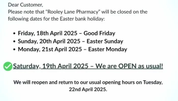 Rooley Lane Pharmacy - Rooley Lane