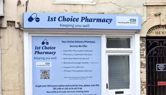 1st Choice Pharmacy - Market Rasen Ln8 3Eh
