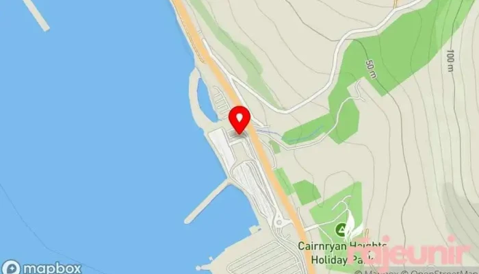 Arnold Clark Cairnryan Click Collect Map - Stranraer