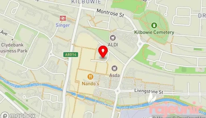 Asda Clydebank Superstore -  Map - Clydebank