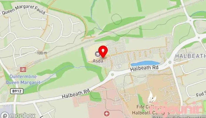 Asda Dunfermline Superstore -  Map - Fife