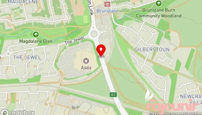 Asda Edinburgh Supercentre -  Map - Edinburgh