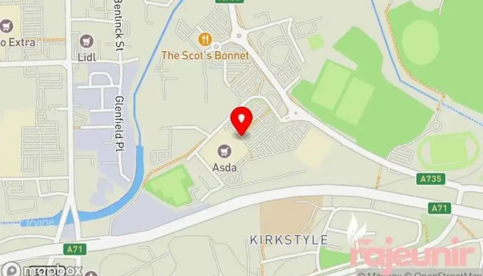 Asda Kilmarnock Superstore -  Map - Kilmarnock