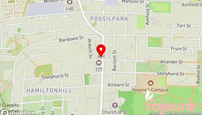 map of Bannerman's Possil Pharmacy Pharmacy in Glasgow