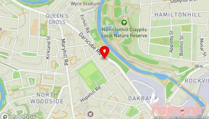 Bannermans Woodside Pharmacy Map - Glasgow