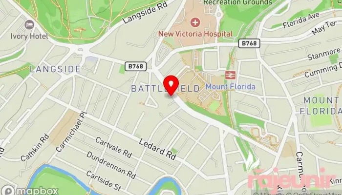 Battlefield Pharmacy -  Map - Glasgow
