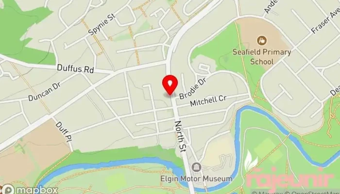 Bishopmill Pharmacy -  Map - Elgin