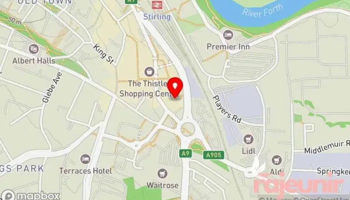 Boots -  Map - Stirling