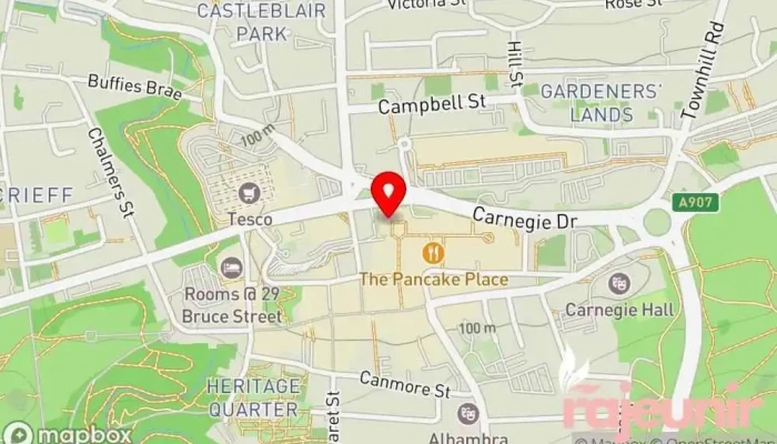 Boots -  Map - Dunfermline