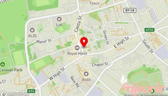 map of Boots Pharmacy Pharmacy, Drug store, Health consultant, Medical supply store, Vitamin & supplements store in Forfar