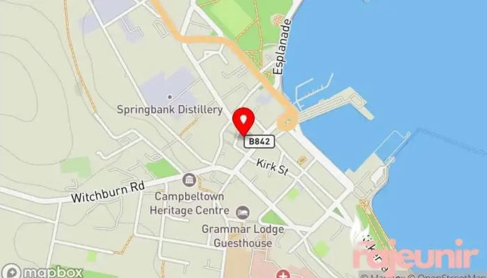 map of Boots Pharmacy Pharmacy, Drug store, Health consultant, Medical supply store, Vitamin & supplements store in Campbeltown