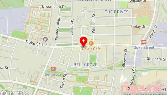 map of Boots Pharmacy Pharmacy, Drug store, Health consultant, Medical supply store, Vitamin & supplements store in Glasgow