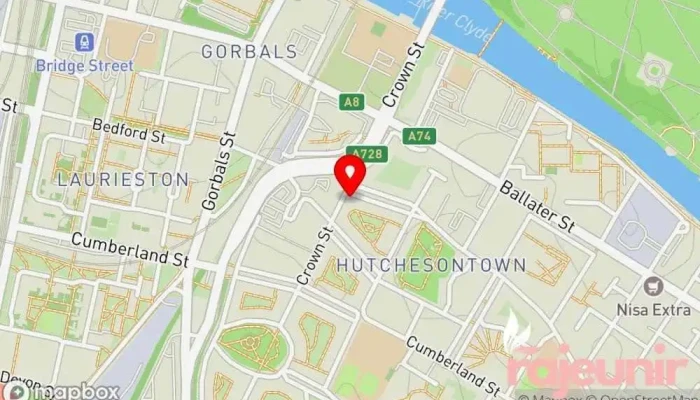 map of Boots Pharmacy Pharmacy, Drug store, Health consultant, Medical supply store, Vitamin & supplements store in Glasgow