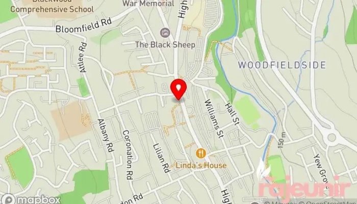 Boots Pharmacy -  Map - Blackwood