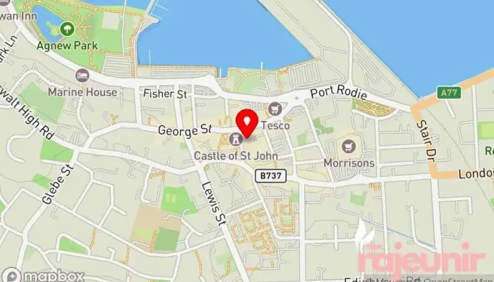 Boots Pharmacy -  Map - Stranraer