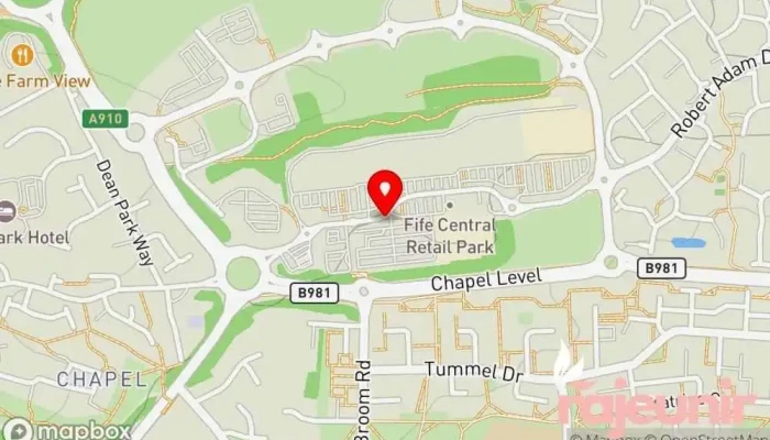 Boots Pharmacy -  Map - Kirkcaldy