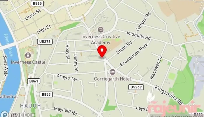 Boots Pharmacy -  Map - Inverness