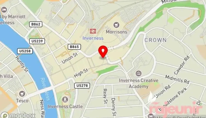Boots Pharmacy -  Map - Inverness