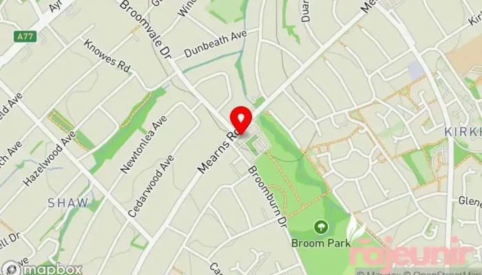 map of Broom Pharmacy Pharmacy in Glasgow