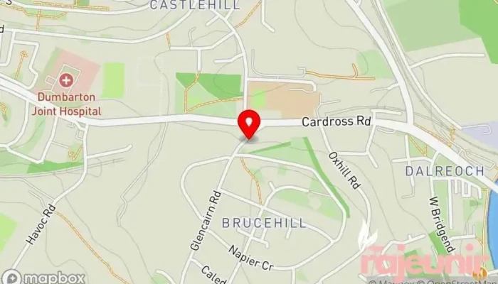 map of Brucehill Pharmacy Pharmacy in Dumbarton