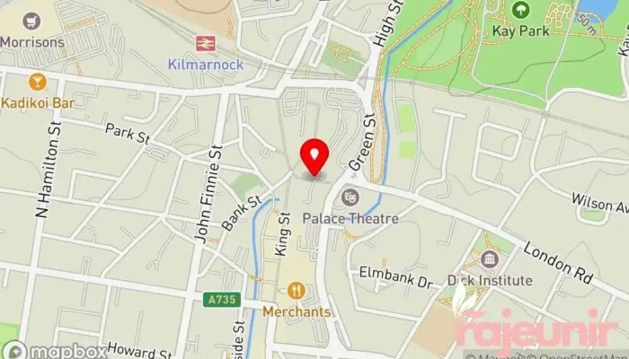 Burns Shopping Mall -  Map - Kilmarnock