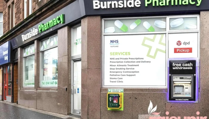 Burnside Pharmacy And Travel Clinic Dpd Pickup And Drop Off Point By Owner - Glasgow