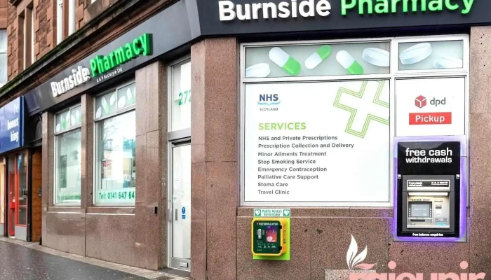 Burnside Pharmacy and Travel Clinic. Dpd pickup and drop off point. - Glasgow