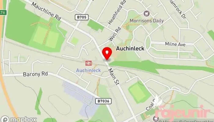 map of CarePoint Pharmacy Pharmacy, Cosmetics store, Medical supply store, Mental health service in Cumnock
