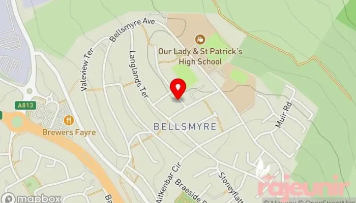 Clarkes Chemist -  Map - Dumbarton