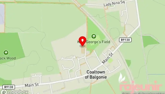 Coaltown Of Balgonie Primary School -  Map - Glenrothes