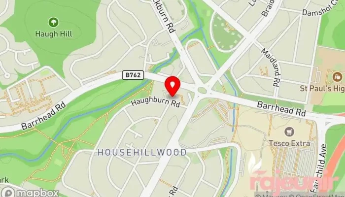 map of Curely Pharmacy UK Pharmacy in Glasgow