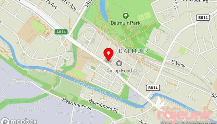 map of Dalmuir Pharmacy Pharmacy in Clydebank