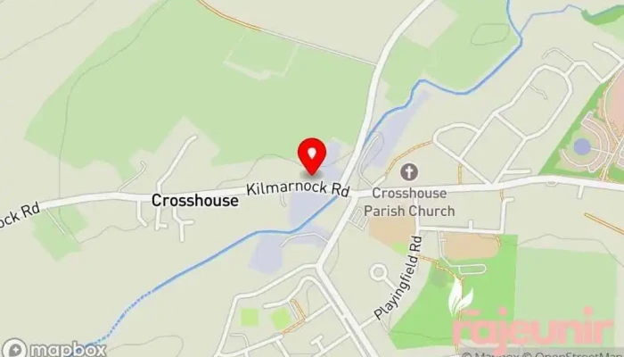 map of Davidsons Chemists - Crosshouse Pharmacy in Kilmarnock