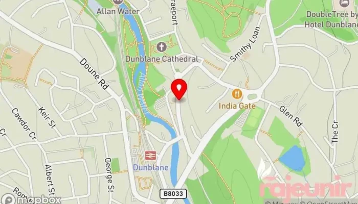 map of Davidsons Chemists - Dunblane High St Pharmacy in Dunblane
