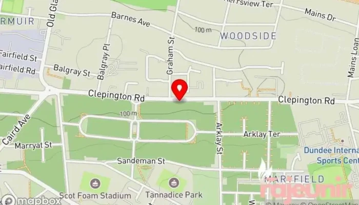 map of Davidsons Chemists - Dundee Clepington Road Pharmacy in Dundee