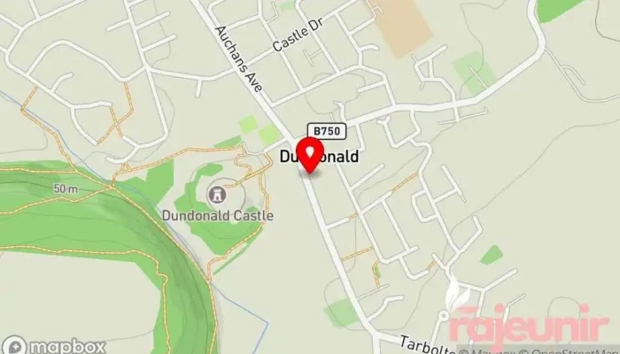 map of Davidsons Chemists - Dundonald Pharmacy in Kilmarnock