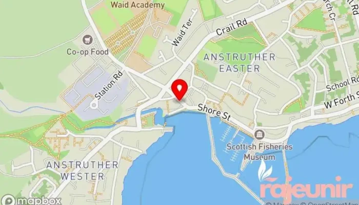 map of East Neuk Pharmacy Pharmacy in Anstruther