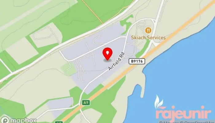 Evanton Tyres -  Map - Dingwall