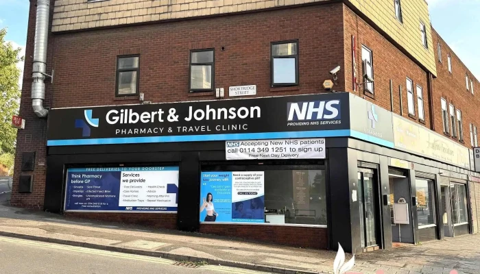 Gilbert and Johnson Pharmacy - Sheffield S9 3Qs