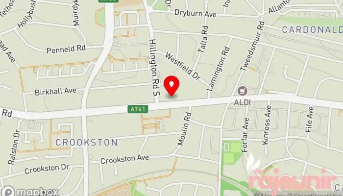Gilbride Pharmacy And Travel Clinic -    Cardonald Map - Glasgow