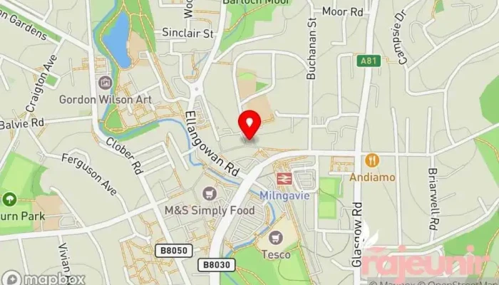 map of Graeme Pharmacies Pharmacy in Glasgow