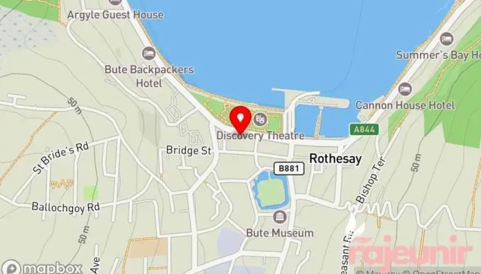 map of Healthful Pharmacy Pharmacy in Isle of Bute