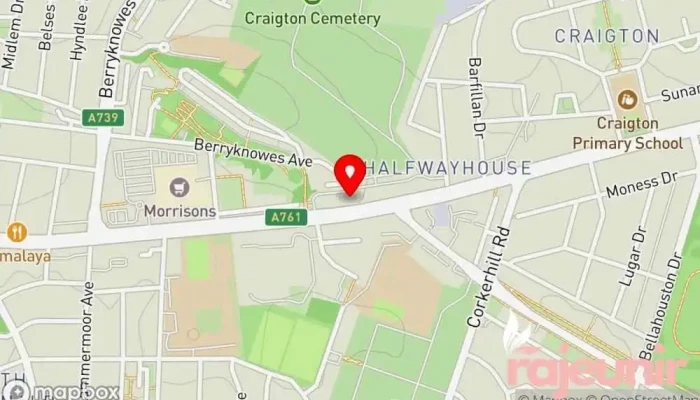 map of Healthful Pharmacy Pharmacy in Glasgow
