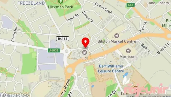 High Street Pharmacy -  Map - Bilston
