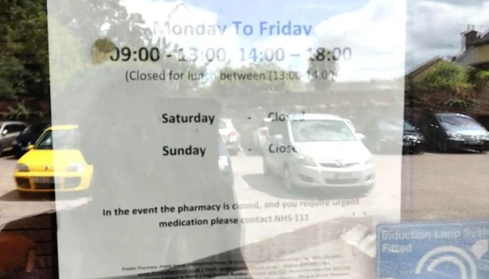 Jhoots pharmacy Wellington - Fore St