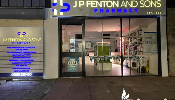 Jp Fenton Sons Pharmacy Travel Clinic By Owner - Glasgow