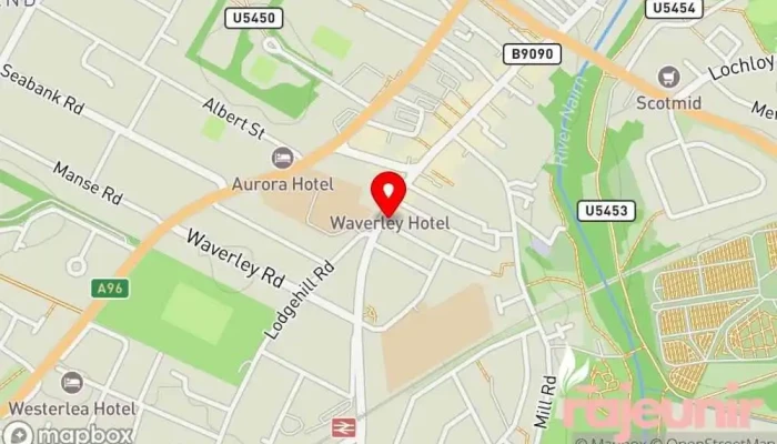 Kinwell Pharmacy Nairn Map - Nairn