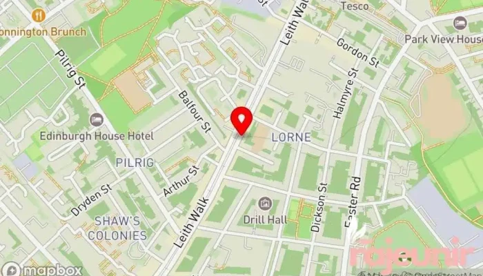 Lindsay Gilmour Pharmacy Leith Walk Map - Edinburgh